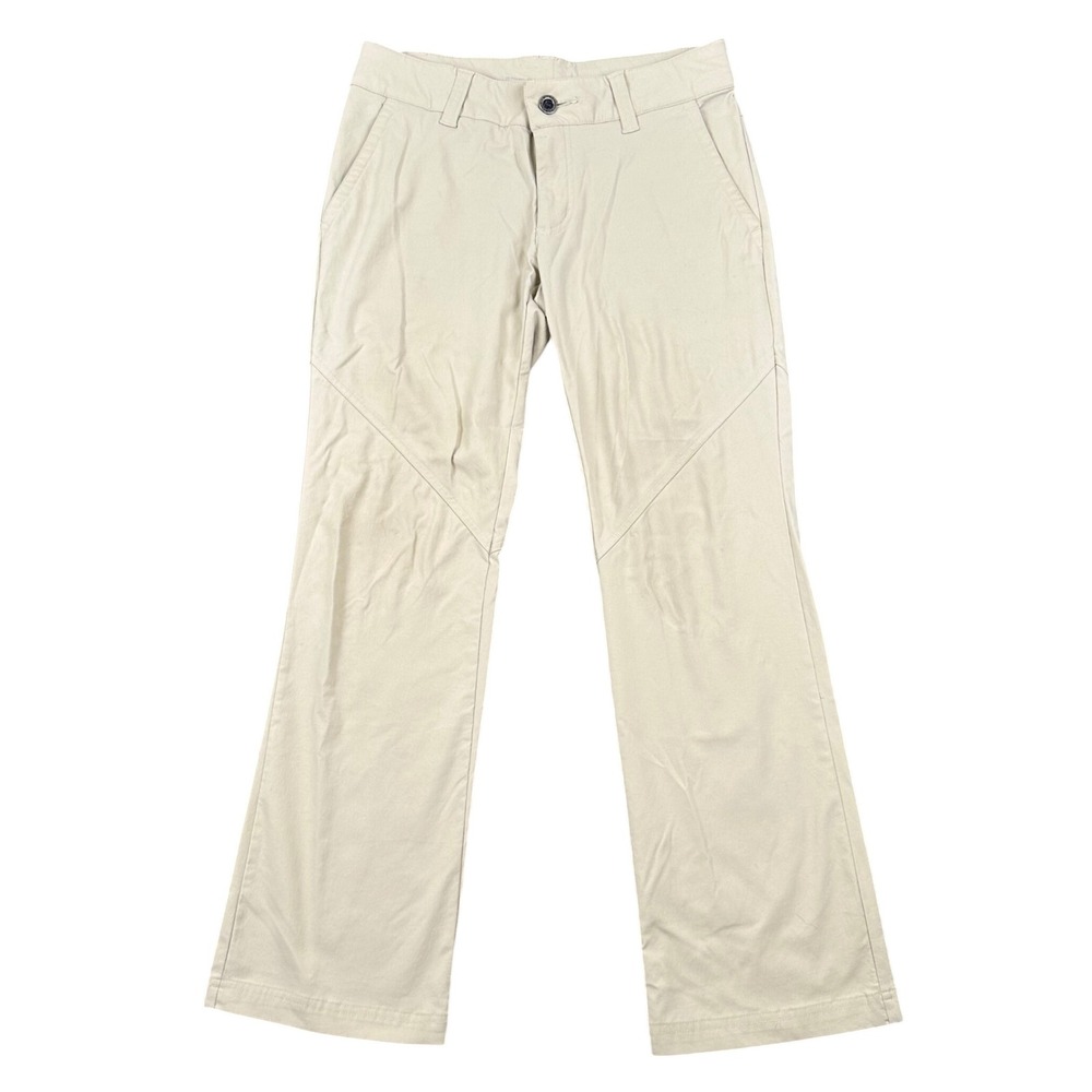 Columbia Womens 6P Short Omni-Shield Hiking Pants Tan Khaki Outdoor